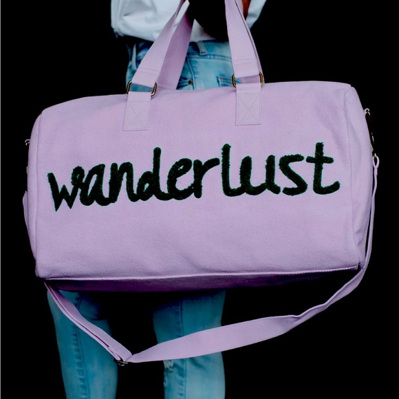Amazing Wanderlust duffle bag in Light pink - Picture 2 of 7